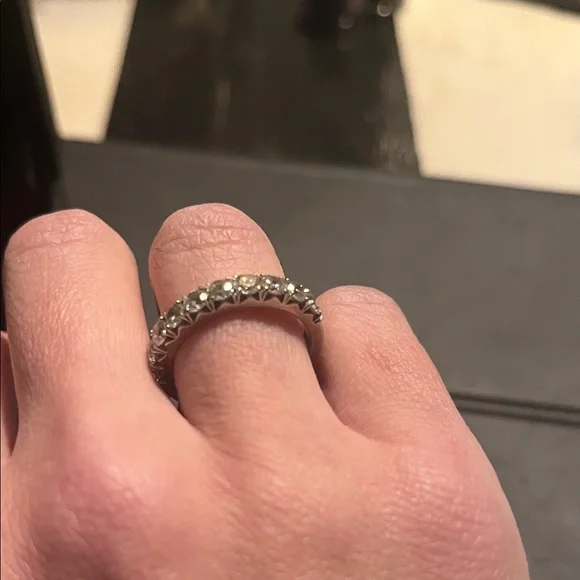 Elegant Diamond Band, size 6 - Picture 2 of 3